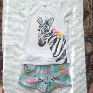 Carter shirt n short set size 8/10